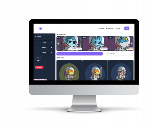 SpaceBudz - NFT collection screenshot 2