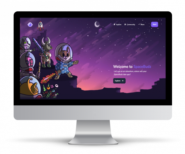 SpaceBudz - NFT collection screenshot 1