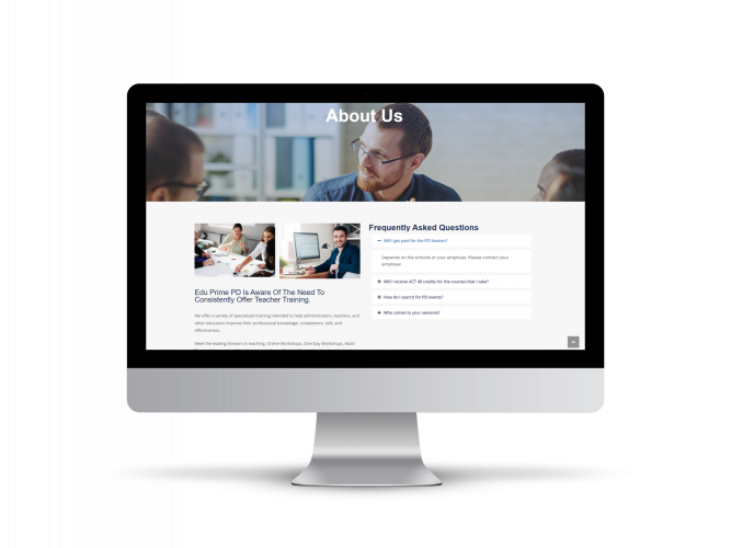 Edu Prime PD : LMS Integrated Application screenshot 1