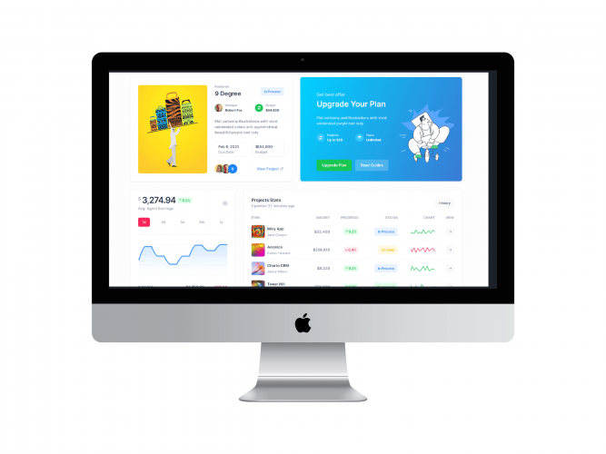 Project Dashboard screenshot 2