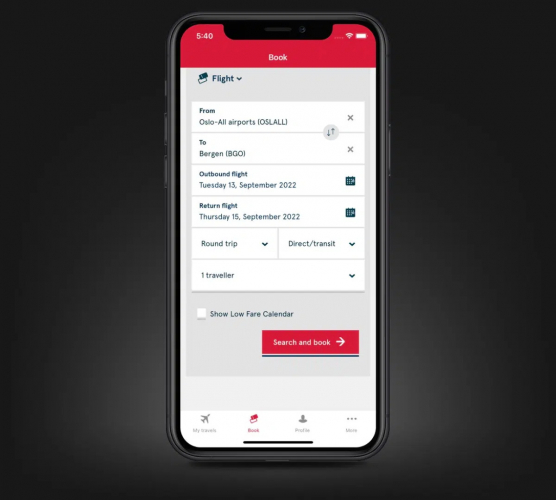Helping Norway's largest airline migrate native iOS & Android apps to the React Native platform screenshot 2