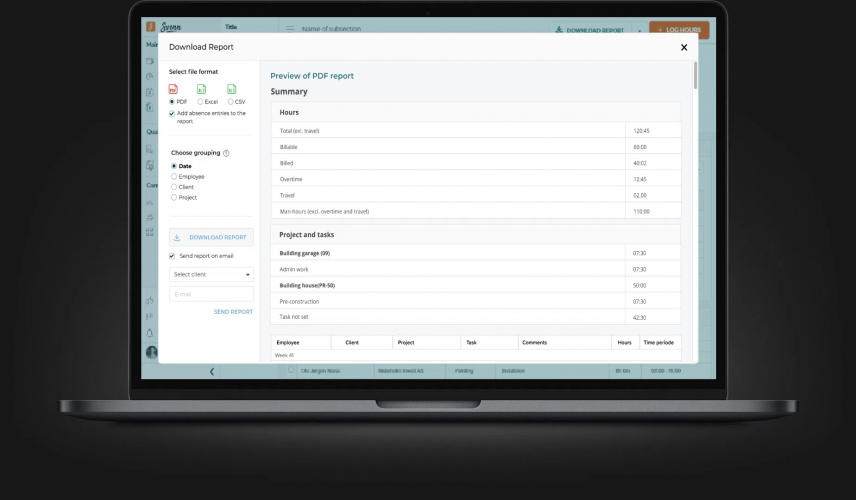 Reducing paperwork for construction companies screenshot 3