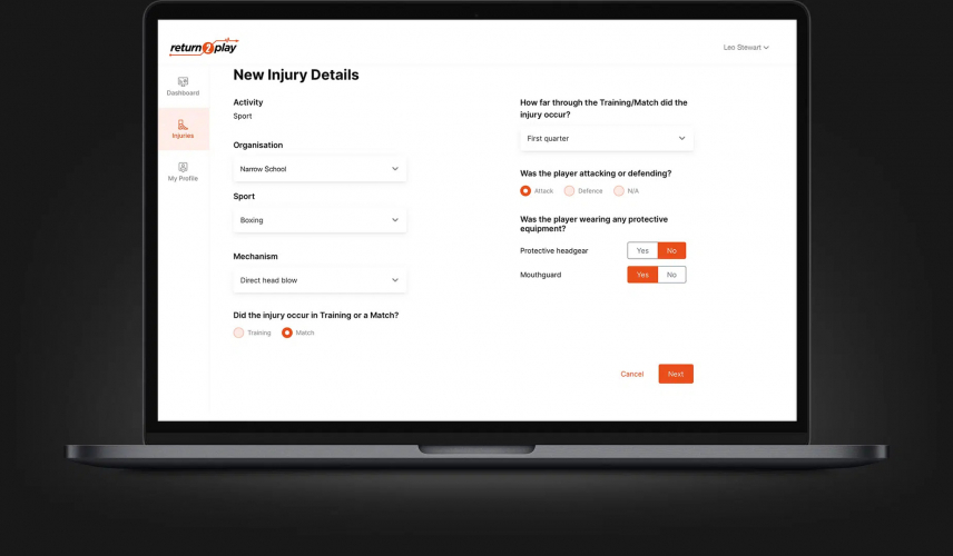 Building a platform for the UK's leading sports medicine service provider screenshot 2