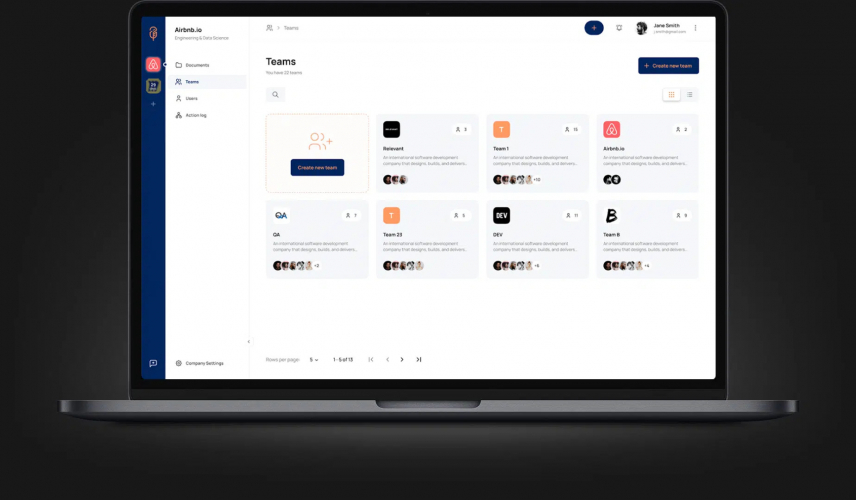 Building a cloud-based documentation tool to automate and secure document content screenshot 1