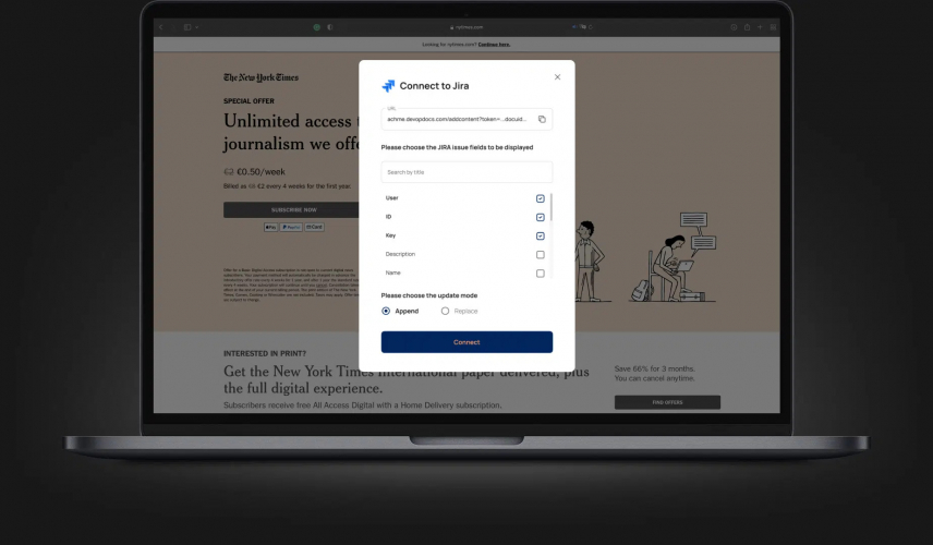 Building a cloud-based documentation tool to automate and secure document content screenshot 4