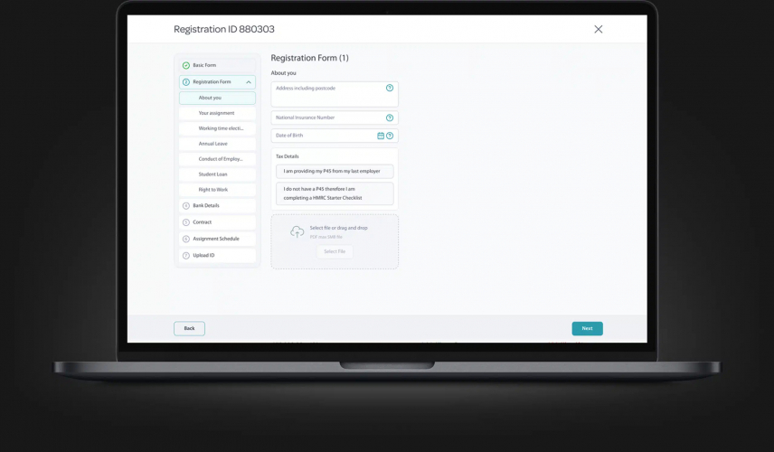 Developing custom software for payroll and accounting services screenshot 3
