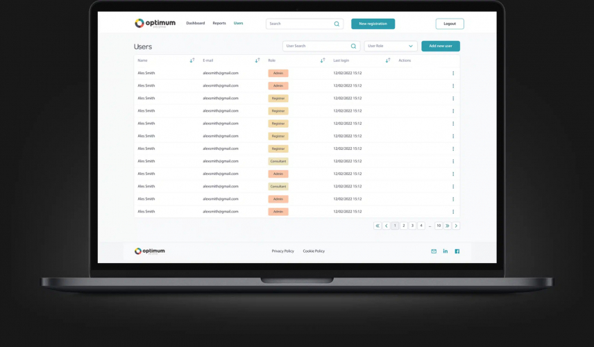 Developing custom software for payroll and accounting services screenshot 2