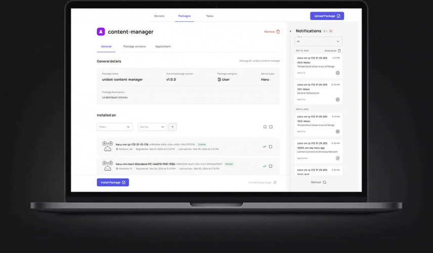Remote Monitoring System Development screenshot 3