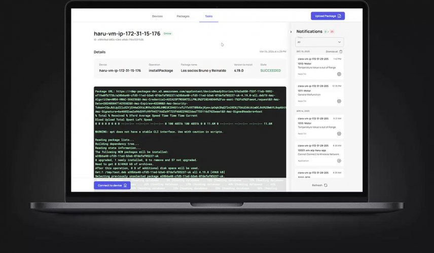 Remote Monitoring System Development screenshot 4
