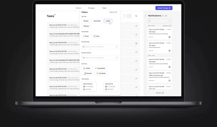 Remote Monitoring System Development screenshot 2