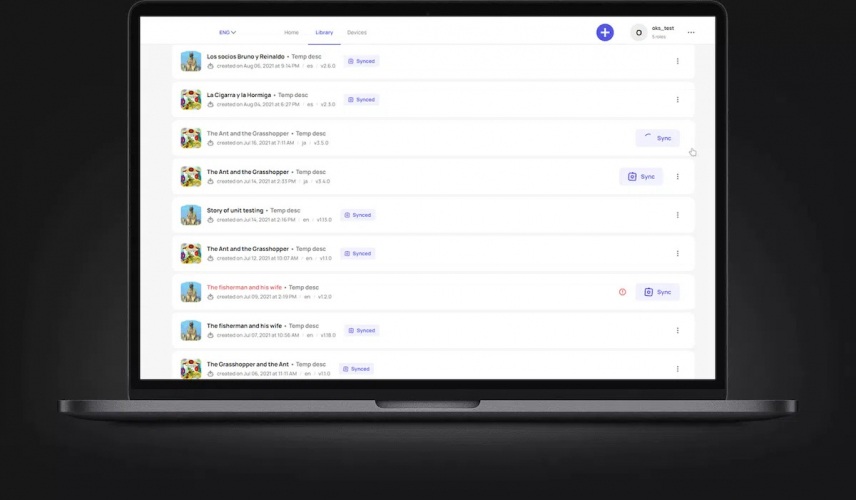 Redesign and Improvement of Web Platform for Content Creation and Management screenshot 2