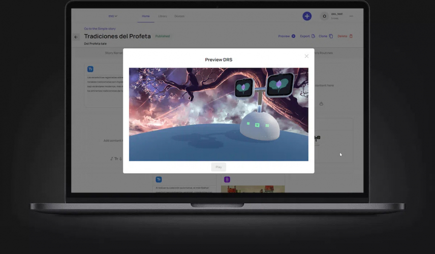 Redesign and Improvement of Web Platform for Content Creation and Management screenshot 3