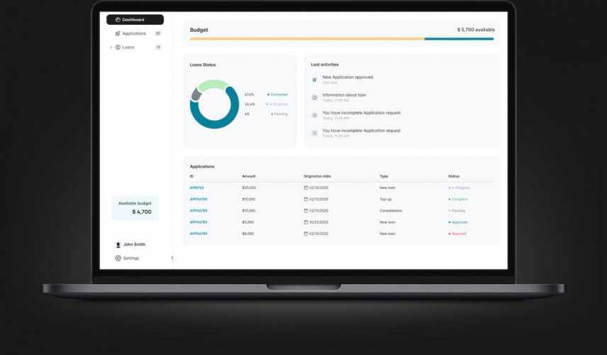 Development of the financial operations automation app for a leading loan company screenshot 3