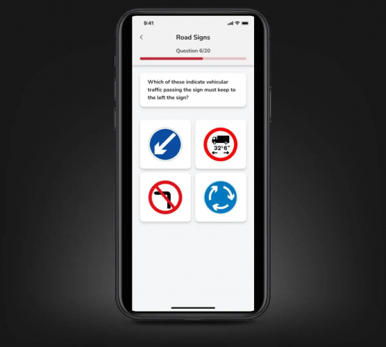 Redesign and development of the Learn to Drive app for RED Driving School screenshot 1