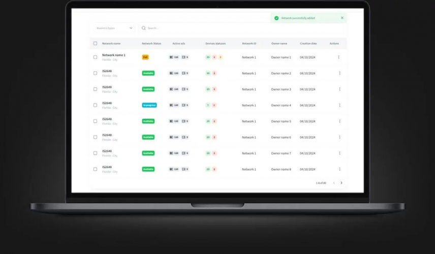 Optimizing ad distribution with a custom-built platform for a leading marketing company screenshot 2