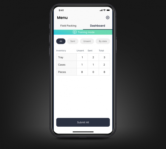 Developing a React Native app for barcode scanning to streamline berry-picking experience screenshot 1