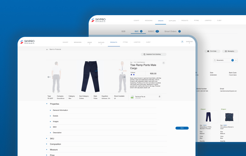 SKYPRO - The first solution for end-to-end uniform management screenshot 2