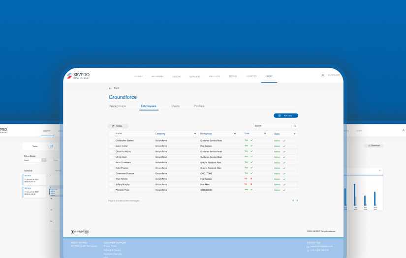 SKYPRO - The first solution for end-to-end uniform management screenshot 1