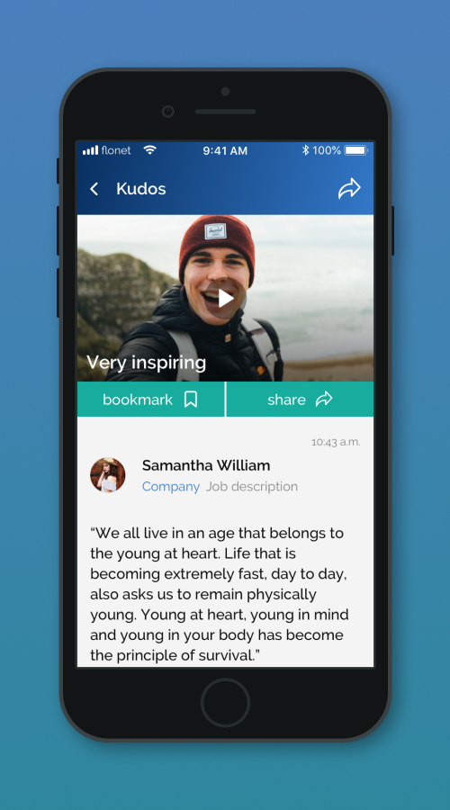Flourister - Taking employee's empowerment to another level screenshot 3