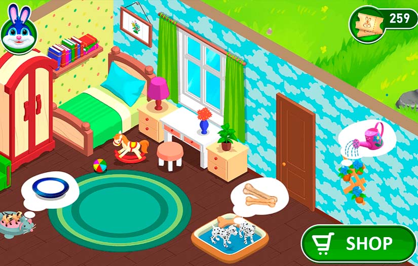 Mobile educational game School of Smarties screenshot 1