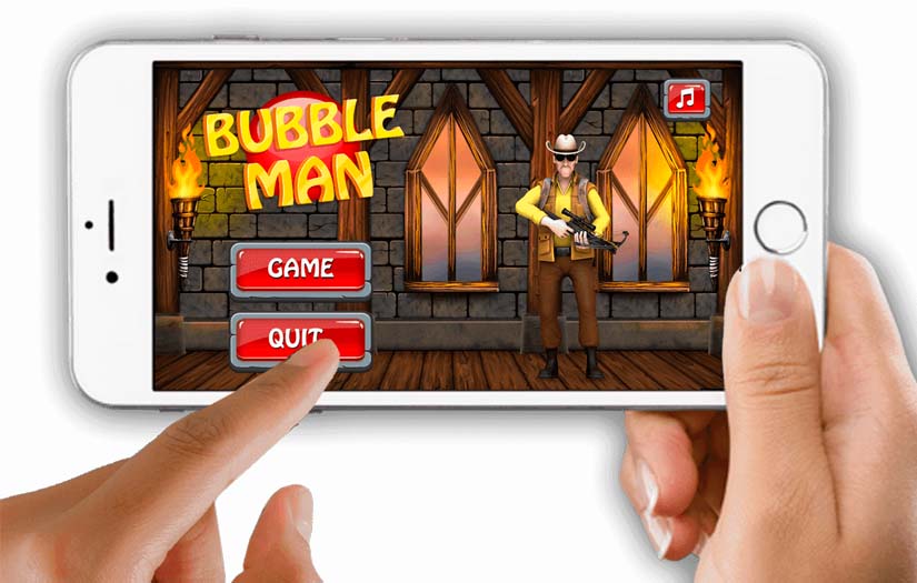 Bubble Man screenshot 1