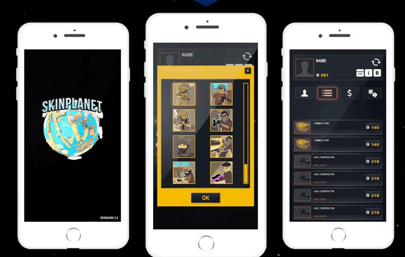 SKIN PLANET screenshot 1