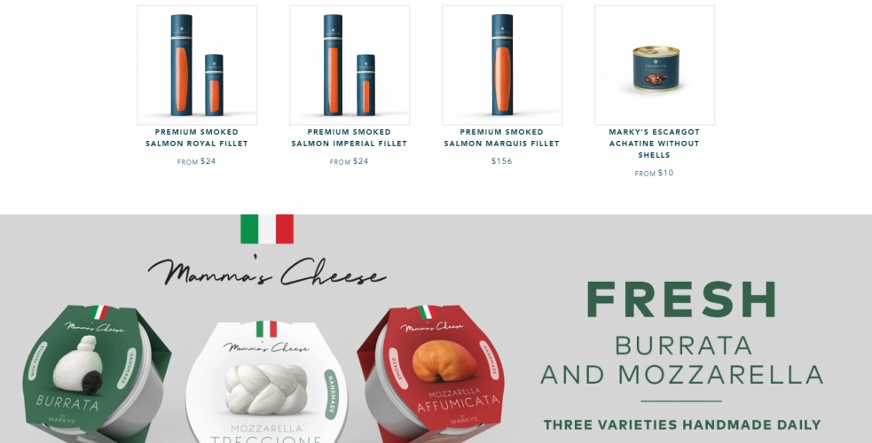 markys.com screenshot 1