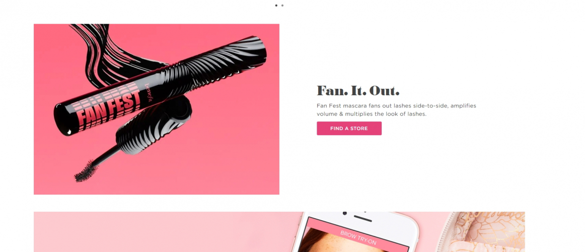 benefitcosmetics.com screenshot 1