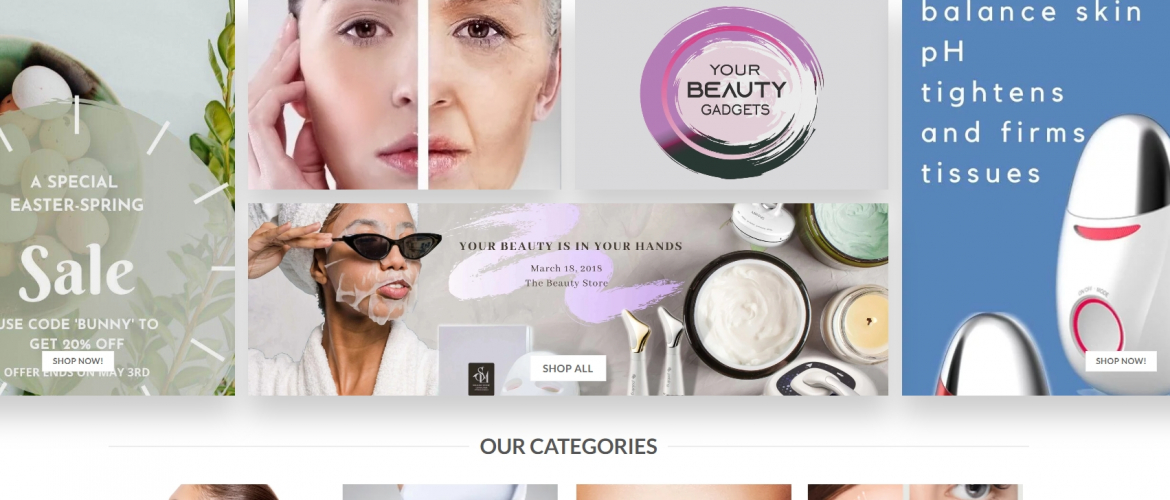 yourbeautygadgets.com screenshot 1