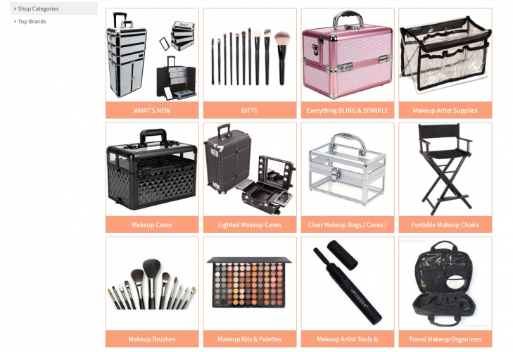 makeupcreations.com screenshot 1