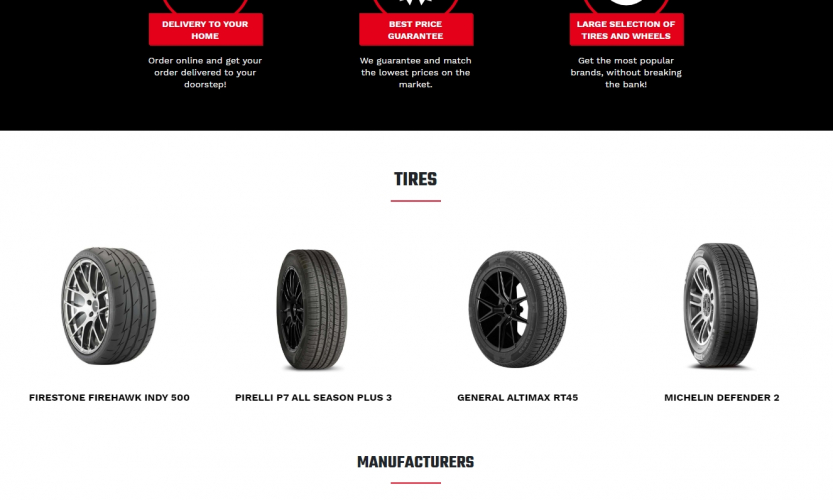4tires.ca screenshot 1