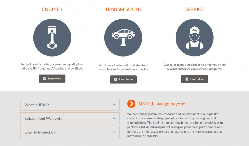 epicautoteks.com screenshot 1