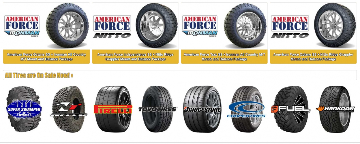 4wheelonline.com screenshot 1