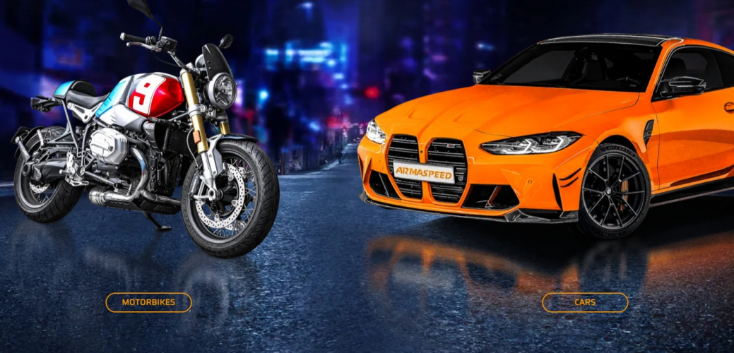 armaspeed.com screenshot 1