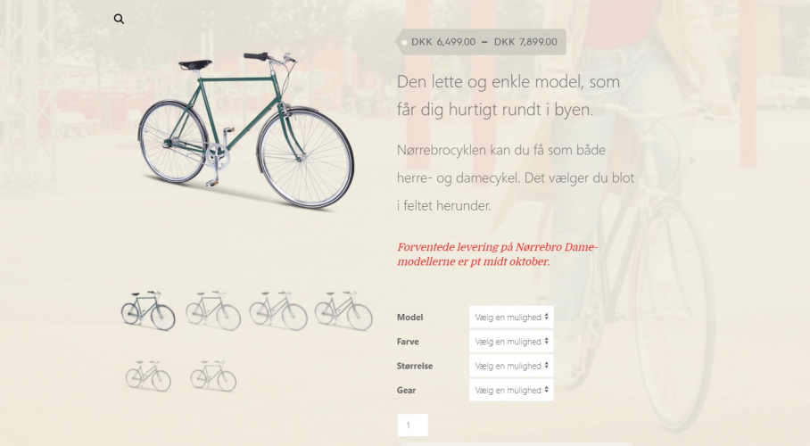 saxil-cykler.dk screenshot 1