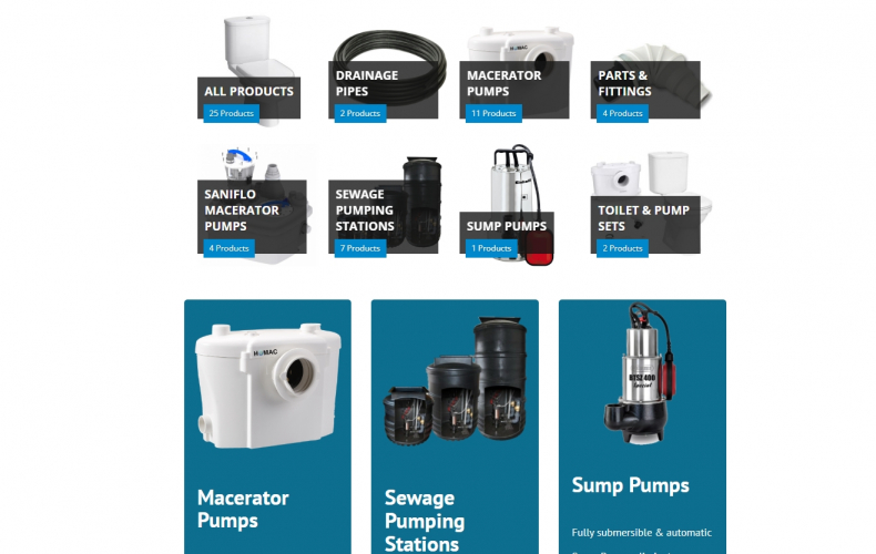 macerator-pumps.com screenshot 1