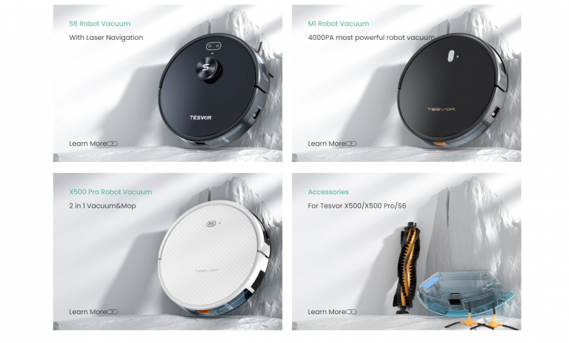 tesvor.com screenshot 1