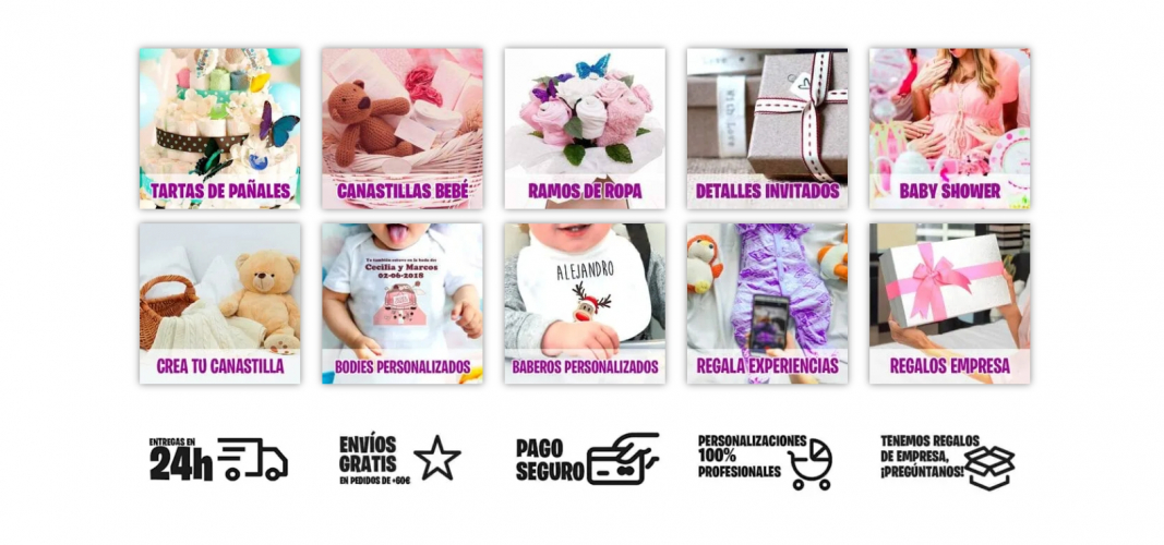 lacestitadelbebe.es screenshot 1