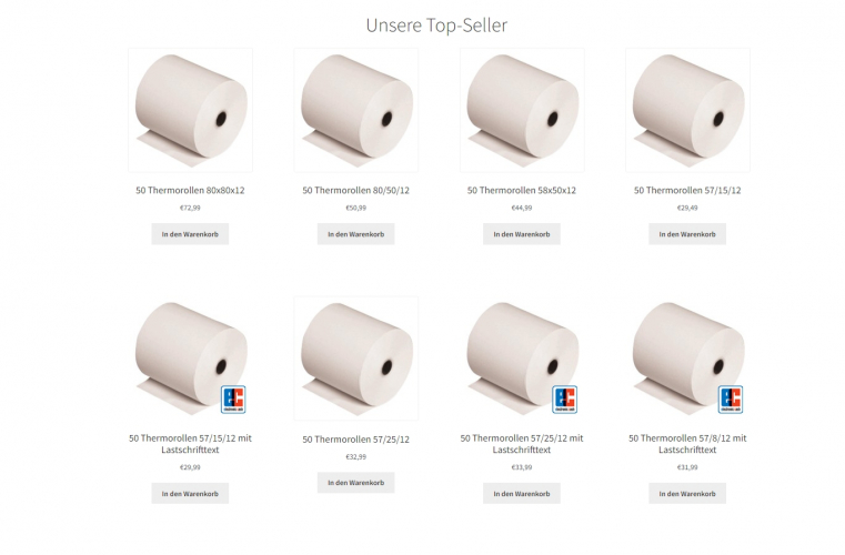 bekaroll.de screenshot 1