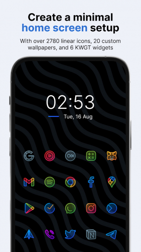 Caelus Duotone Icon Pack – Application Icons screenshot 2