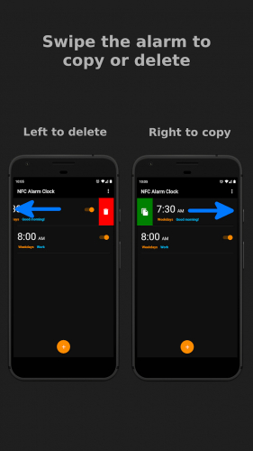 NFC Alarm Clock - Alarm clock with NFC screenshot 1
