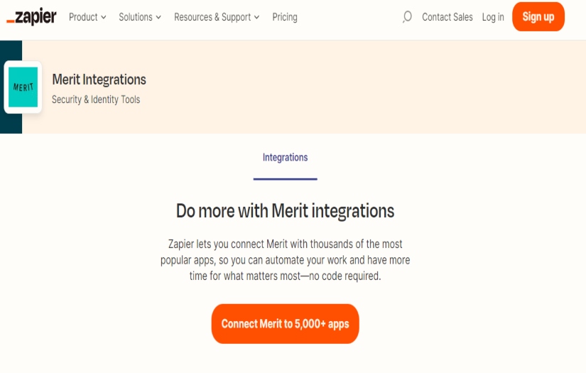 Merit Integrations screenshot 1