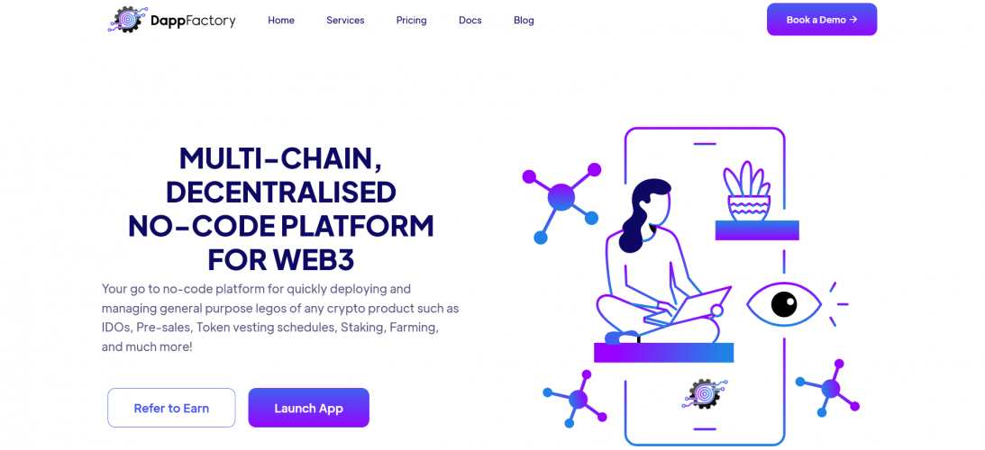 Dapp Factory screenshot 1