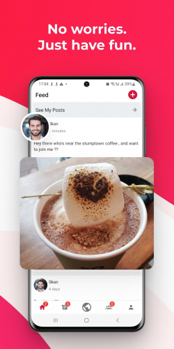 Location-Based Dating Mobile Application screenshot 3