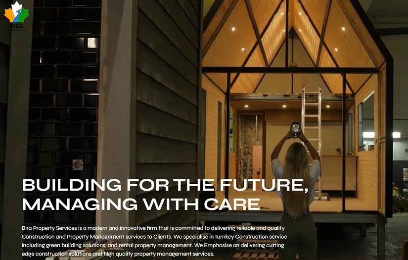 Website for property consultant in Canada screenshot 1