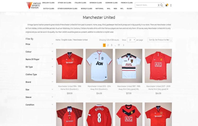 Vintage Sports Fashion screenshot 2