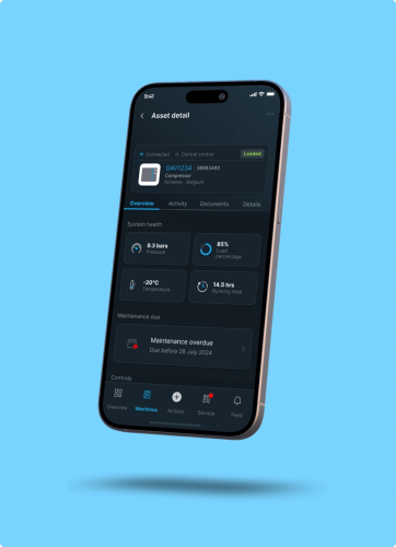 Atlas Copco - Mobile IoT app screenshot 2