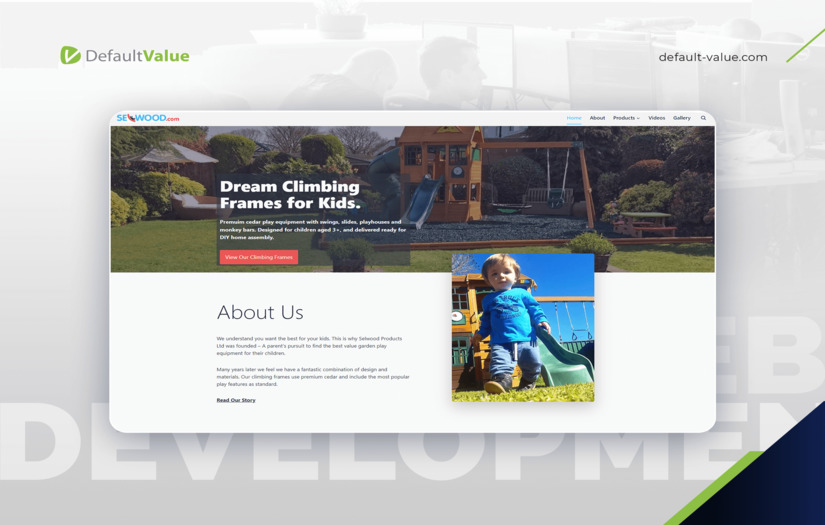 Supplier of Wooden Playgrounds for Children screenshot 1