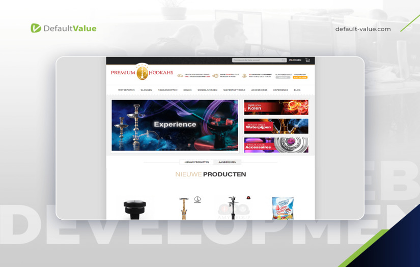 The Premium Hookahs store screenshot 1