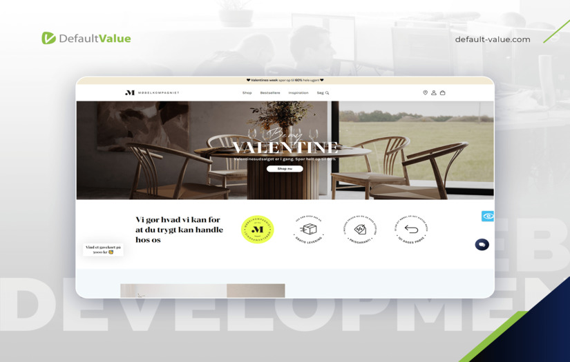Creation of Quality furniture store screenshot 1